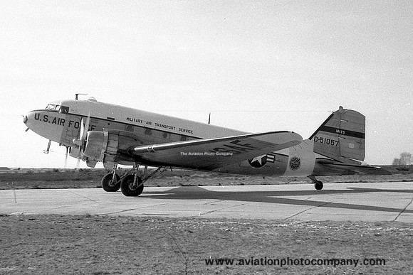 USAF MATS 1631 ABG Douglas C-47D Skytrain 45-1057 (1960)
