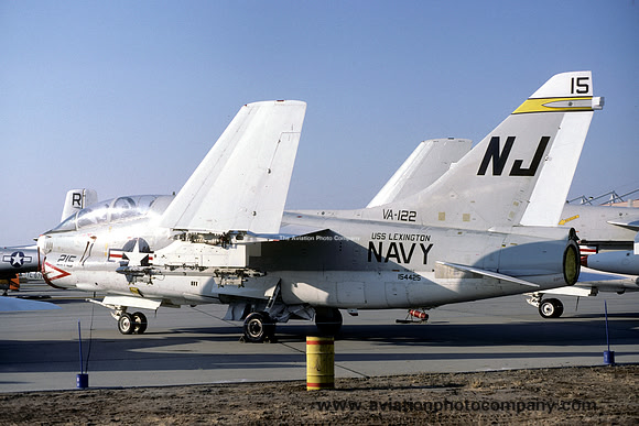 US Navy VA-122 LTV TA-7C Corsair 154425/NJ-215 (1980)