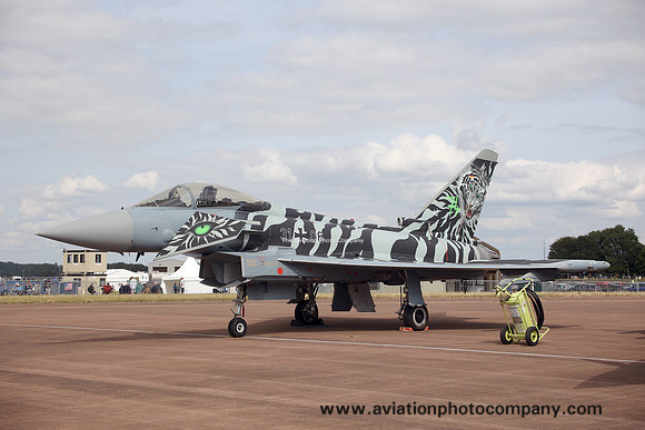 German Air Force TLG74 Eurofighter EF-2000 31+06 at RIAT Fairford (2024)