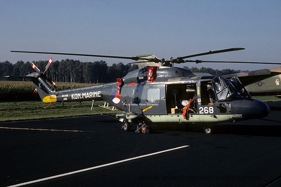 Dutch Navy 7 Squadron Westland SH-14B Lynx 268/K (1986)