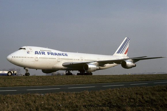 Air France Boeing 747-200 F-GCBA (1983)