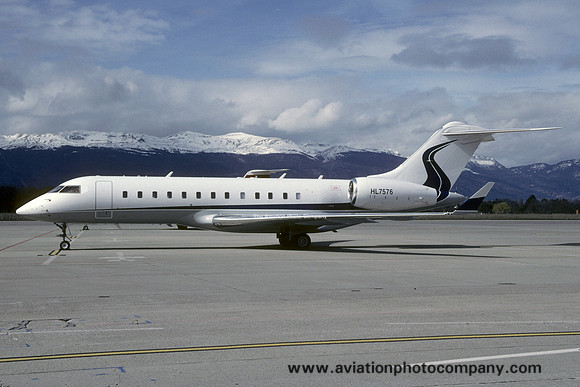 Samsung Aerospace Bombardier BD-700 Global Express HL7576 (2001)