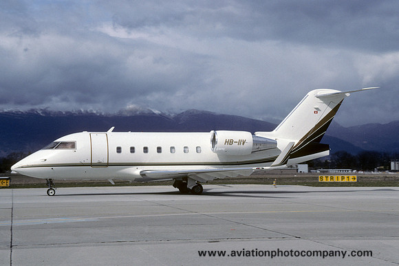 Jet Aviation Business Jets AG Bombardier Challenger 604 HB-IIV (2001)