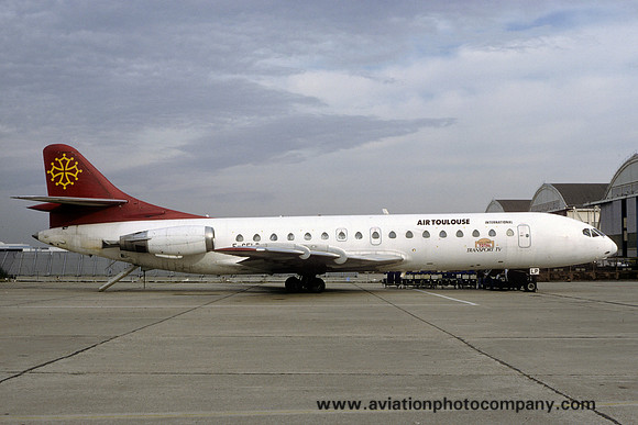 Air Toulouse/Total Transport TV Sud Caravelle 10-B3 F-GELP (1995)