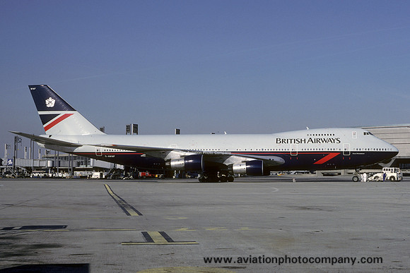 British Airways Boeing 747-136 G-AWNF (1985)
