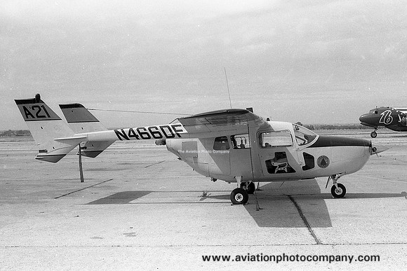 US Forest Service Cessna O-2A Super Skymaster N466DF/A21 (1978)