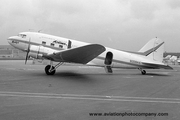 Golden State Airlines Douglas DC-3A N33644 (1978)