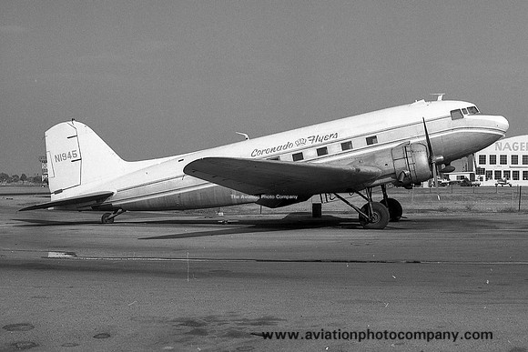 Coronado Flyers Douglas DC-3 N1945 (1978)
