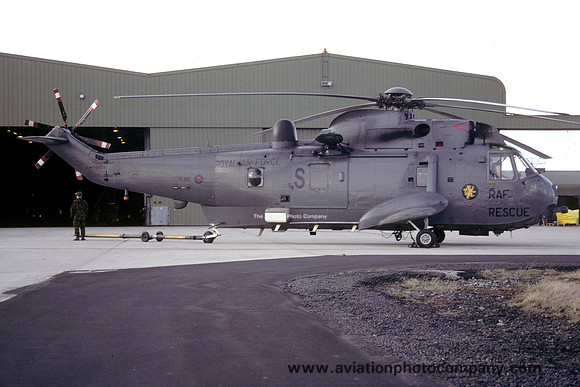 RAF 78 Squadron Westland Sea King HAR.3 XZ599 at RAF Mount Pleasant (1996)