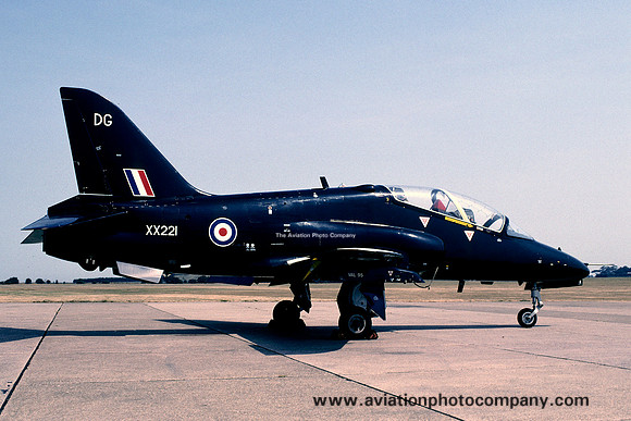 RAF 208 Squadron Hawker Siddeley Hawk T.1A XX221/DG (1995)