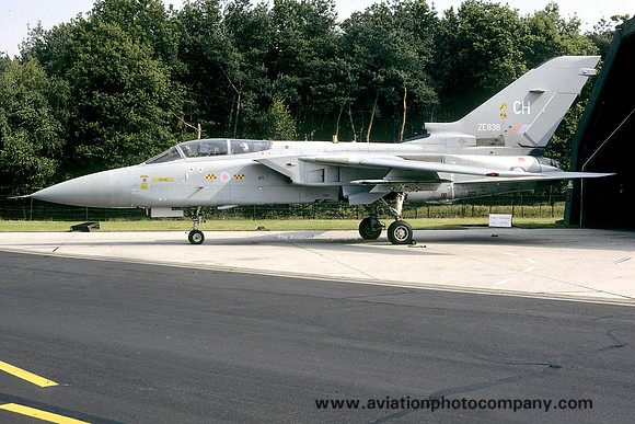 RAF Panavia Tornado F.3 ZE836/CH wearing 92 Squadron marks (1990)