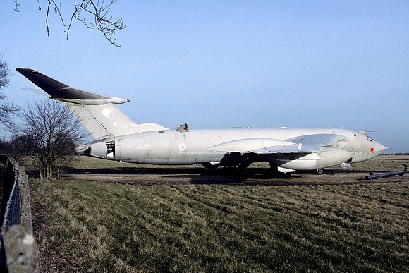 RAF 55 Squadron Handley Page Victor K.2 XL161 stored at RAF Lyneham (1994)