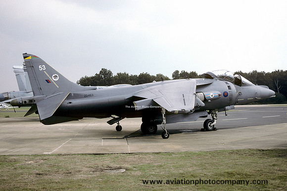 RAF 20 Squadron BAe Harrier GR.7 ZD463/53 (1996)