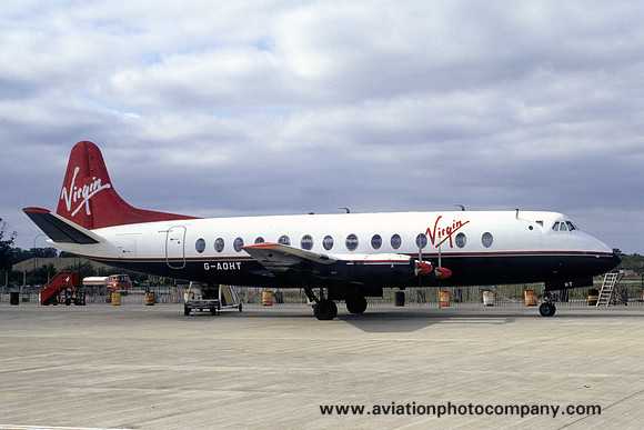 Virgin Atlantic Vickers Viscount G-AOHT (1985)