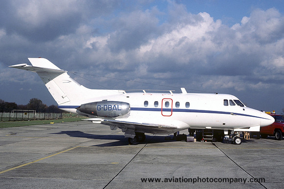 Echo Aviation Hawker Siddeley HS125-3B G-DBAL (1985)
