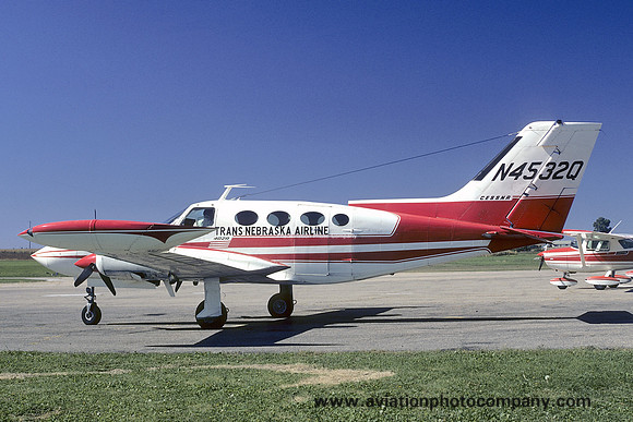 Trans Nebraska Airline Cessna 402 N4532Q (1972)