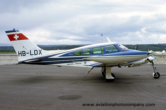 Kingshill Aviation Cessna 320E HB-LDX (1971)