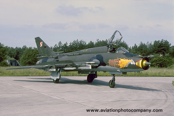 Polish Air Force 8 ELT Sukhoi Su-22M4 9102 (2006)