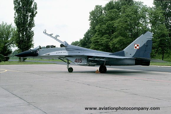 Polish Air Force 41 ELT Mikoyan MiG-29UB 4115 (2006)