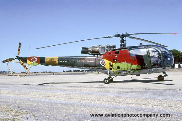 Portuguese Air Force Rotores de Portugal Sud Alouette III 19376 (2006)