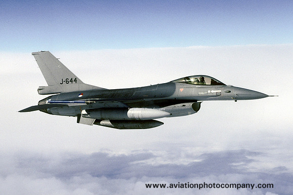 Dutch Air Force General Dynamics F-16AM Fighting Falcon J-644 (2002)