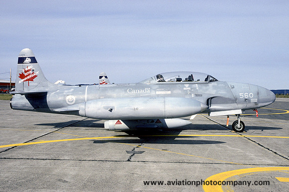 Canadian Air Force 415 Squadron Canadair CL-30 CE-133 Silver Star 133560 (1999)
