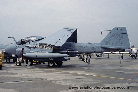 US Navy VA-128 Grumman A-6E Intruder 157025/NJ-805 (1986)
