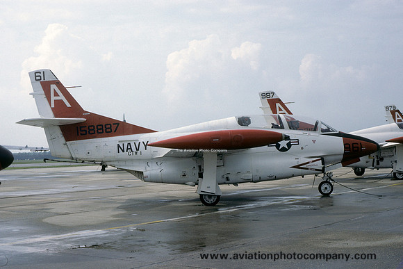 US Navy CTW-1 North American T-2C Buckeye 158887/A-961 (1986)