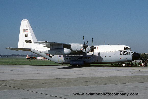 US Marines VMGR-252 Lockheed KC-130F Hercules 149815/BH (1975)