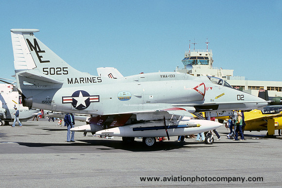 US Marines VMA-133 Douglas A-4F Skyhawk 155025/ME-02 (1980)