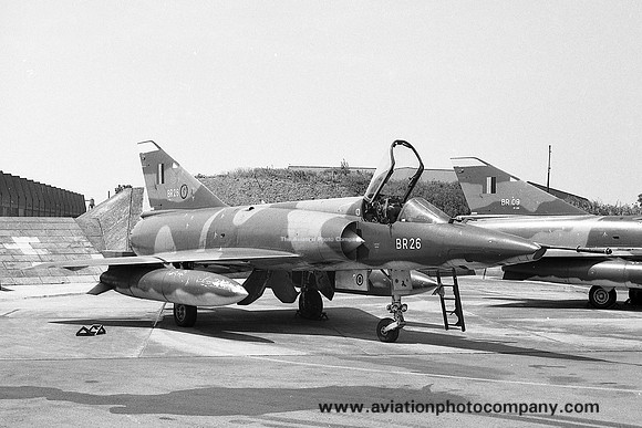 Belgian Air Force 2 Wing 42 Sml Dassault Mirage 5BR BR-26 (1975)