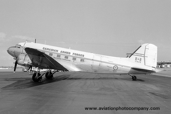 Canadian Air Force Cold Lake Douglas C-47B Dakota 12926 (1972)