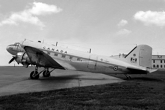 Canadian Air Force 429 Squadron Douglas C-47A Dakota 12932 (1974)