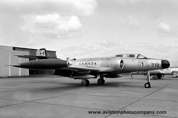 Canadian Air Force 414 Squadron Avro CF-100 Canuck 5 100772 (1973)