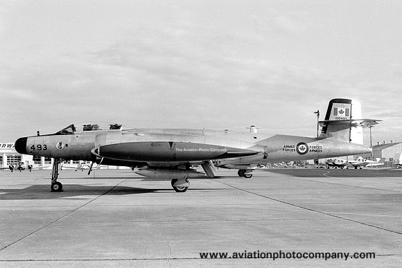 Canadian Air Force 414 Squadron Avro CF-100 Canuck 5 100493 (1973)