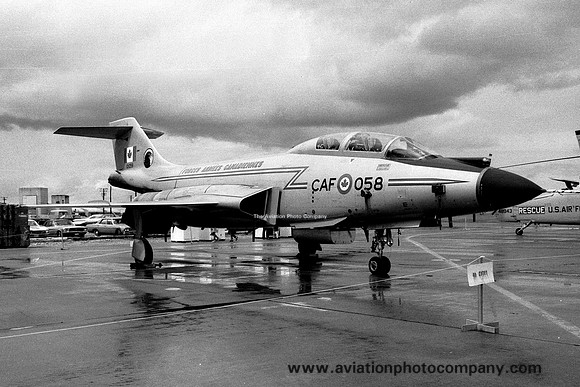 Canadian Air Force 409 Squadron McDonnell F-101B Voodoo 101058 (1971)