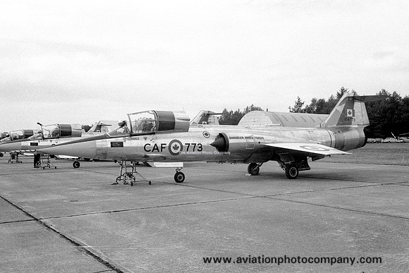 Canadian Air Force Lockheed/Canadair F-104G/CF-104 104773 (1971)