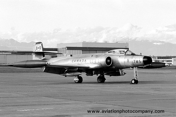 Canadian Air Force 414 Squadron Avro CF-100 Canuck 5 100785 (1973)