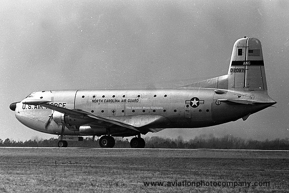 USAF North Carolina ANG 156 MAS Douglas C-124C Globemaster 52-0971