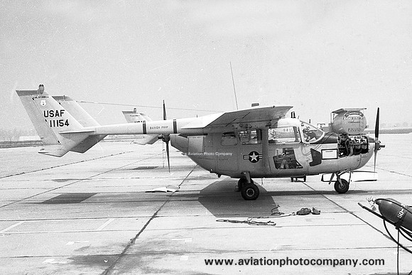 USAF California ANG 196 TASS Cessna O-2A Skymaster 68-11154