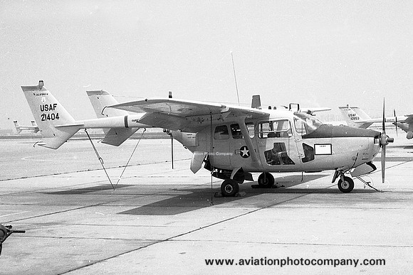 USAF California ANG 196 TASS Cessna O-2A Skymaster 67-21404