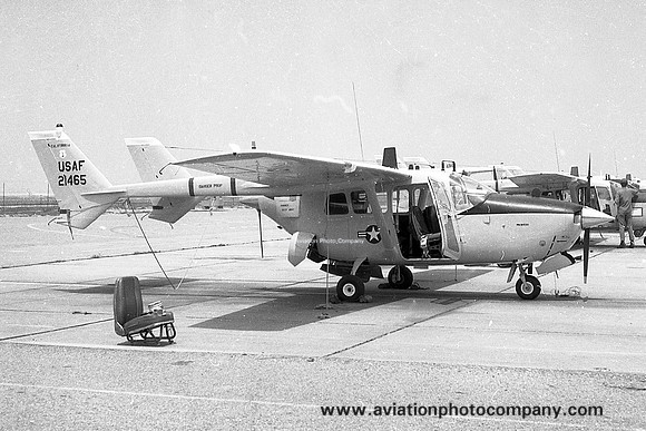 USAF California ANG 196 TASS Cessna O-2A Skymaster 67-21465