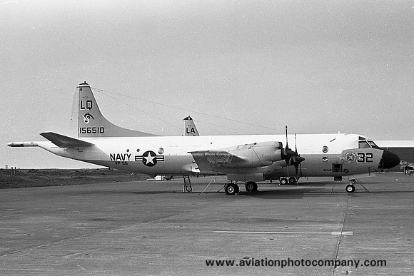 US Navy VP-56 Lockheed P-3C Orion 156510/LQ-32 at Keflavik (1976)