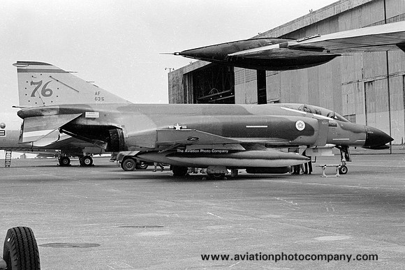 USAF 57 FIS McDonnell F-4C Phantom 63-7576 at Keflavik (1976)