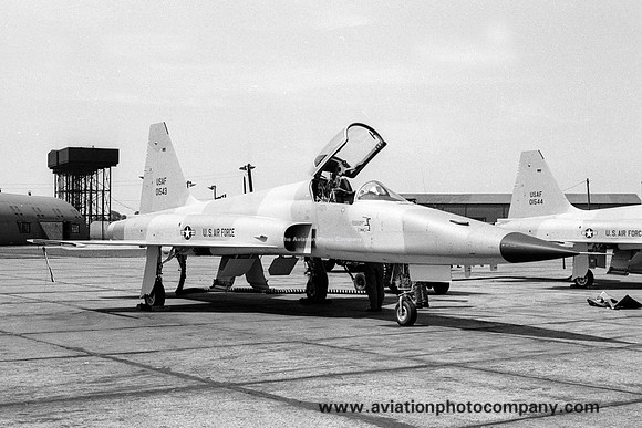 USAF 10 TRW 527 AGRS Northrop F-5E Tiger 74-01543 (1976)