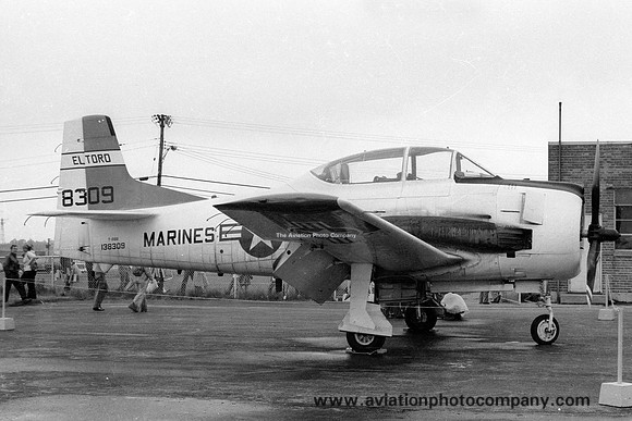 US Marines El Toro North American T-28B Trojan 138309 (1976)