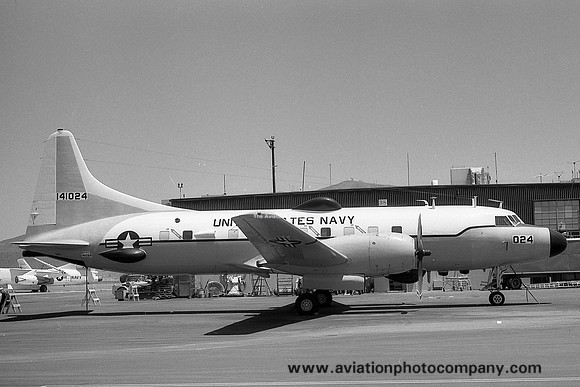 US Navy Pacific Missile Range Convair TC-131E 141024 at Point Mugu (1970)