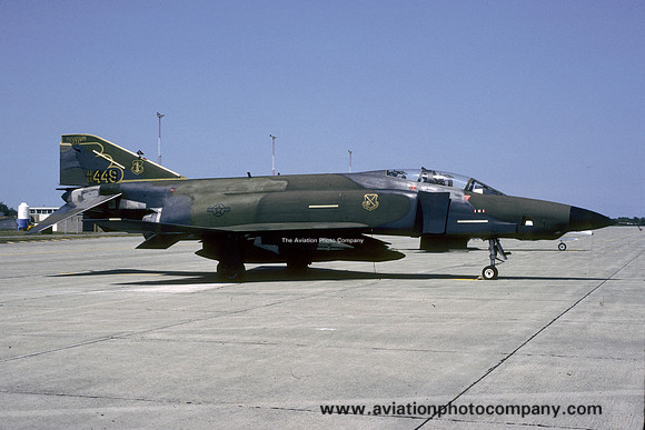 USAF Mississippi ANG 153 TRS McDonnell RF-4C Phantom 66-0449 (1987)