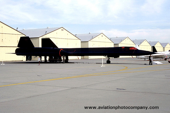 USAF 9 SRW Lockheed SR-71A Blackbird 61-7979 at Beale AFB (1987)