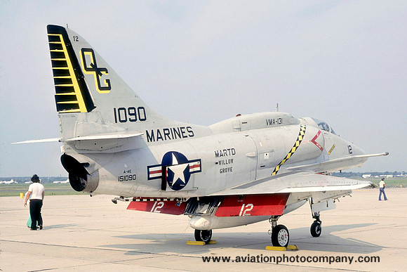 US Marines VMA-131 Douglas A-4E Skyhawk 151090/QG-12 (1979)